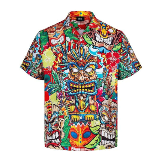 Men Button Up Shirts Sublimation