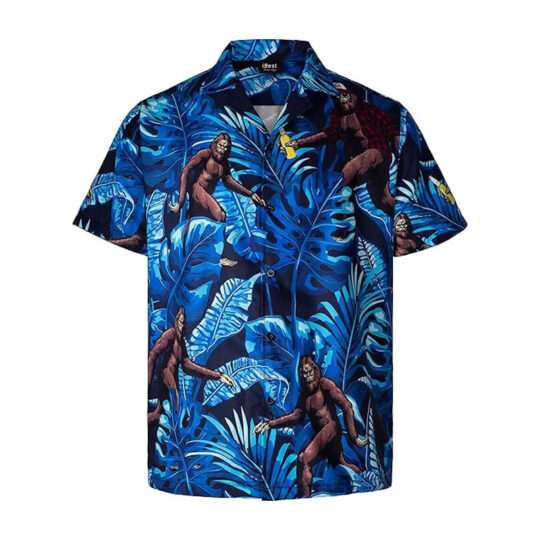 Men Button Up Shirts Sublimation