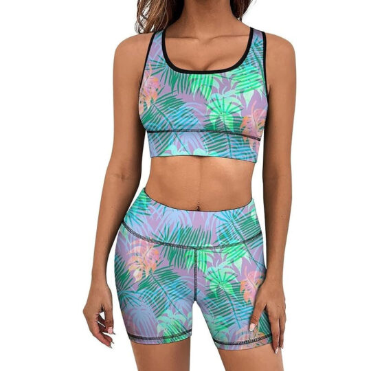 Bra and Short Yoga Sets