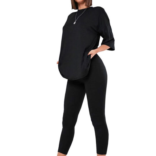 Women T Shirts and Leggings Set